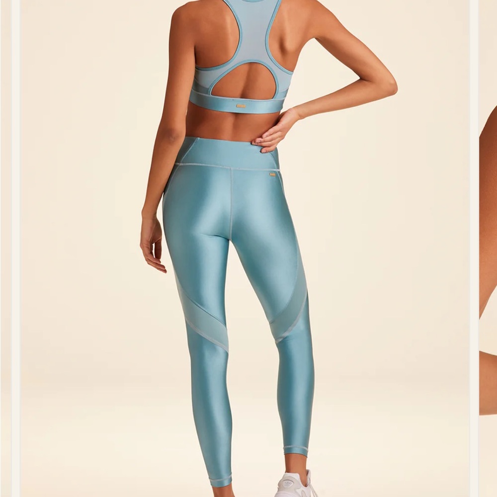 Alala - Matallic Blue - Top (Size L) - Bottom (Size M)